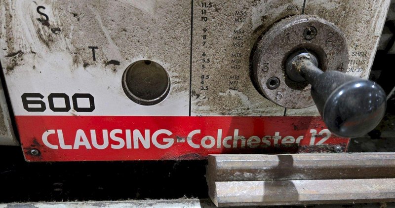 COLCHESTER CLASUING 600 GAP LATHE 260V USED