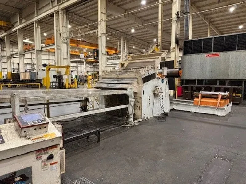 COE PRESS Complete Coil Feed Line 30,000 Lbs. x 72" Wide