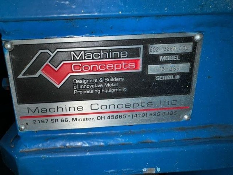 20,000# X 36&quot; MACHINE CONCEPTS SINGLE ARM TURNSTILE STOCK #3656