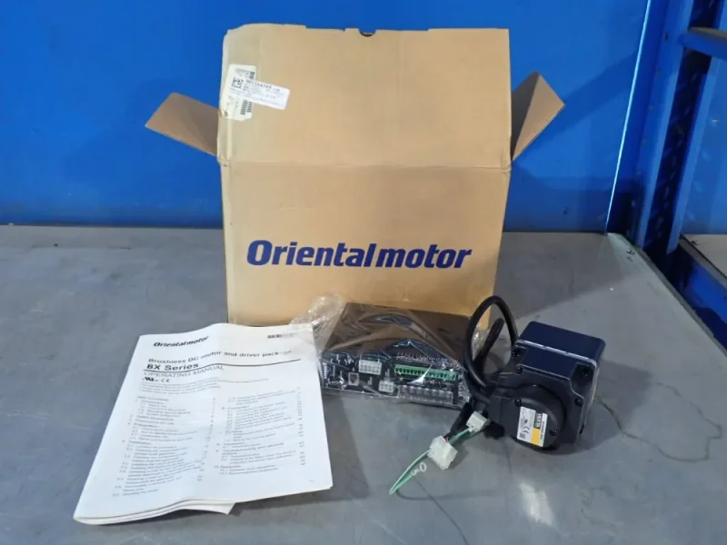ORIENTAL MOTOR BRUSHLESS DC MOTOR AND DRIVER