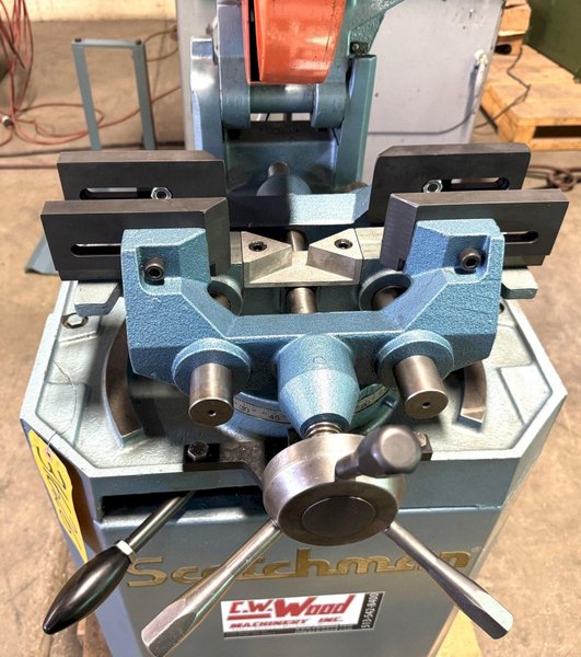 14" Scotchman Cold Saw CP0 350LT, Miter, 4-7/8" Tube, 2" Solids,  2 HP, Reconditioned