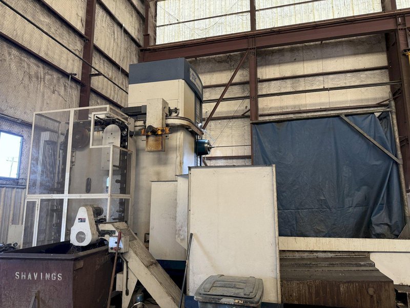 5.1&quot; HNK CNC HORIZONTAL BORING MILL, HBM, BUILT IN ROTARY, 120&quot; CROSS, 90&quot; Y, FANUC 31i, 2014/2016
