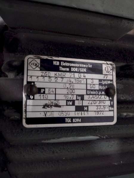 SPIRO AMERICA GORELOCK MODEL #AR640 MACHINE: YOBRO #25070