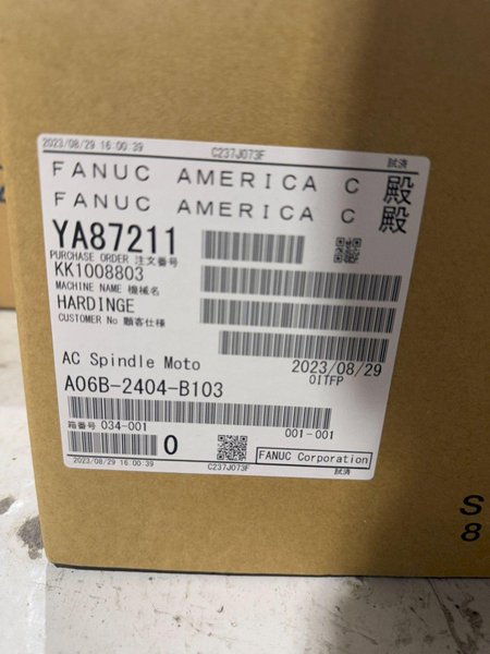 FANUC A06B-2404-B103 SERVO MOTOR BRAND NEW IN BOX