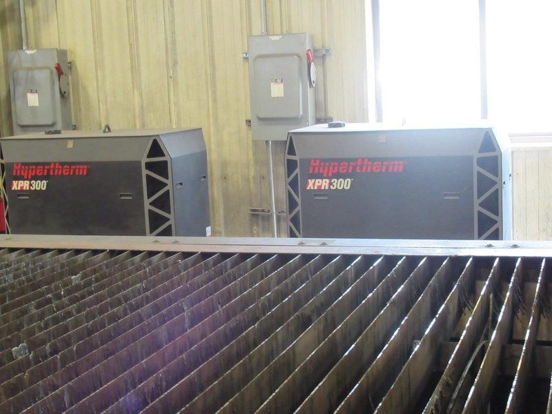 10’ x 50’ Messer MMEvo CNC Plasma, 2017 – Hypertherm XPR 300
