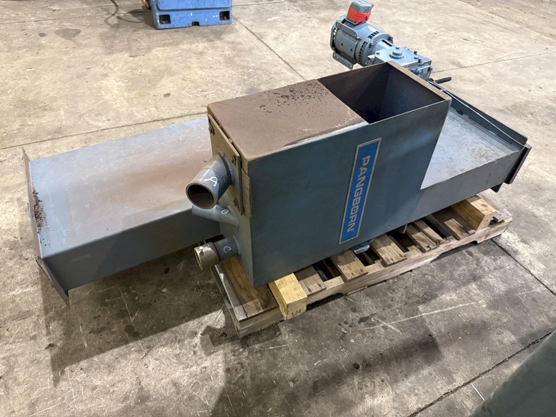 72” PANGBORN MODEL #6LK-7 ROTARY TABLE SHOT BLAST MACHINE, ONLY 962 HOURS: YOBRO #25200