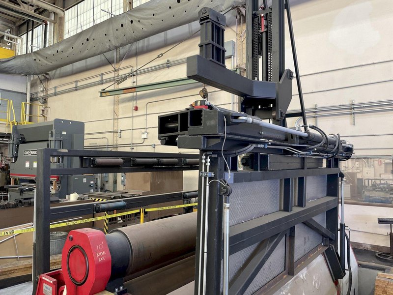 DAVI / Promau 16-inch Diameter CNC Plate Rolling/Bending Machine Model: MCB 3045