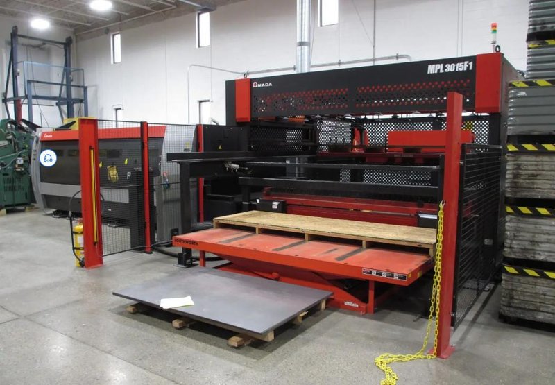 2014 AMADA FLC3015AJ, 2KW, 120” X 60” Max Sheet Size, Amada NT-PC Control, Year New: 2014