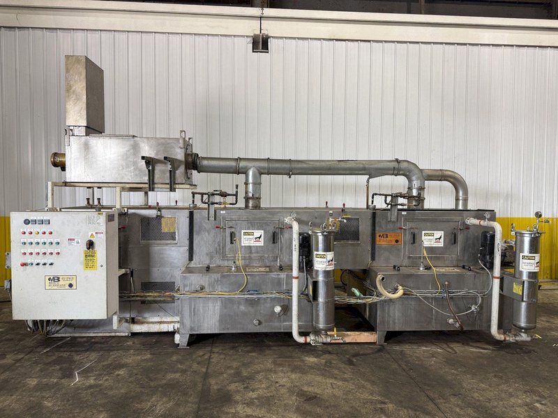 24" W X 10" H MIDBROOK MODEL #CYCLONE W/R/B0 STAINLESS STEEL BELT STYLE PARTS WASHER 2011: YOBRO #24811