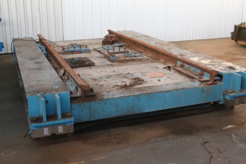 340,000 LB WEIGH TRONIX RAILROAD PLATFORM TRAIN SCALE: STOCK #65458
