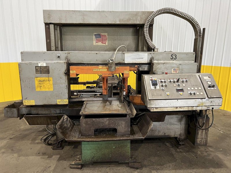 18" X 20" HEM MODEL #H130HA-DC AUTOMATIC HORIZONTAL BAND SAW: STOCK #18533