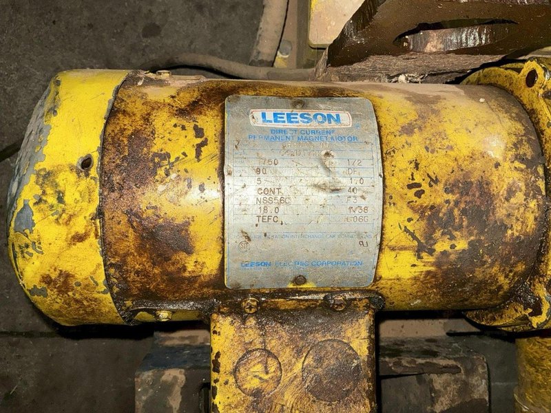 6,000 LBS WEBB MODEL #T6 TANK TURNING ROLLS, 1 DRIVE &amp; 1 IDLER ROLL: YOBRO #25072