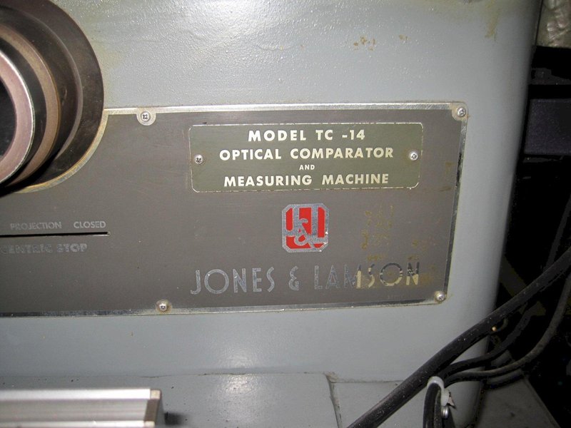 Jones &amp; Lamson TC-14 Optical Comparator