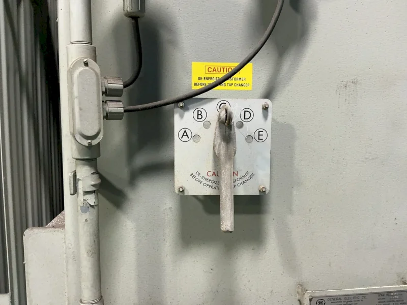 GENERAL ELECTRIC 8 PSI POSITIVE / 3 PSI NEGATIVE, 1630 KVA RECTIFIER DUTY TRANSFORMER