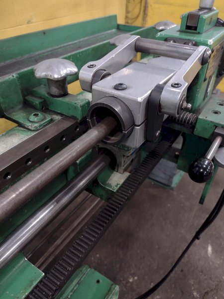 4-1/8&quot; X 48&quot; CARSON MODEL CHP-1H TUBE END PUNCH FORMING MACHINE: STOCK 17891