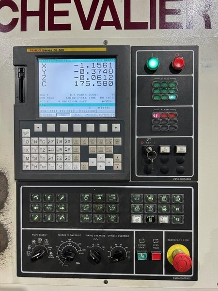 CHEVALIER #QP1620-L VERTICAL MACHINING CENTER