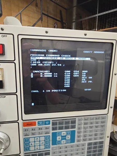 HAAS CNC LATHE  -  HL-2H
