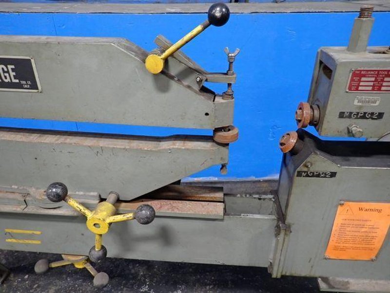 RELIANCE TOOL CO. 52" BY GEORGE POWERED ROTARY CIRCLE SHEAR  -  CS 24H5274