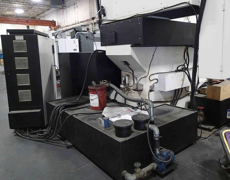 Belmont MX-166W CNC Sinker EDM, 2014 – 200 Amp, 8 ATC, 51″ x 28″ Table, C-Axis