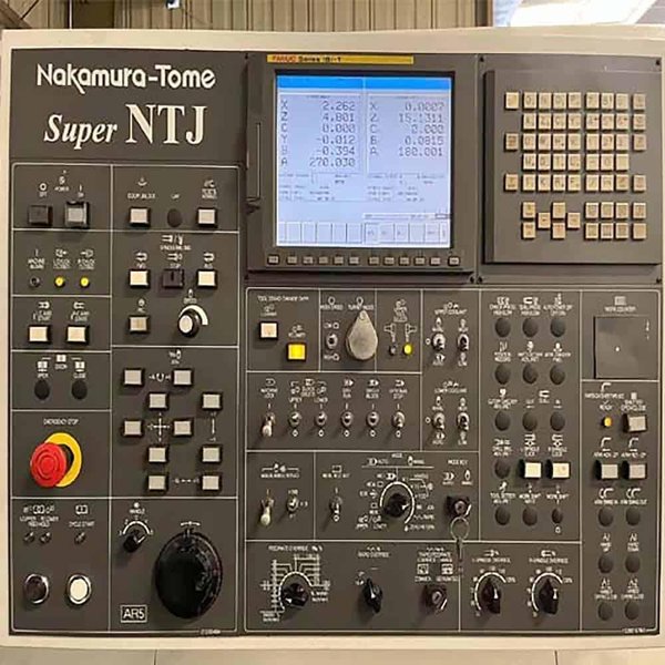 Nakamura Tome Super NTJ Multi Axis CNC Turning Center – Lathe