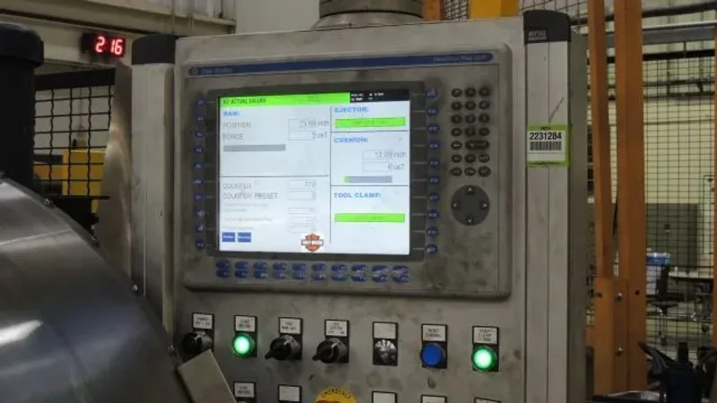 HYDRAULICO 200 TON HYD PRESS, S/N 2111, STOCK# 13933J