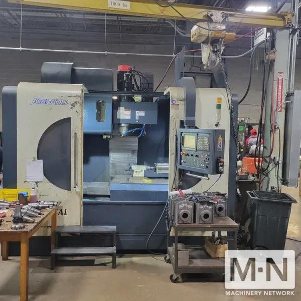 JOHNFORD SV-48H CNC Vertical Machining Center, 2012
