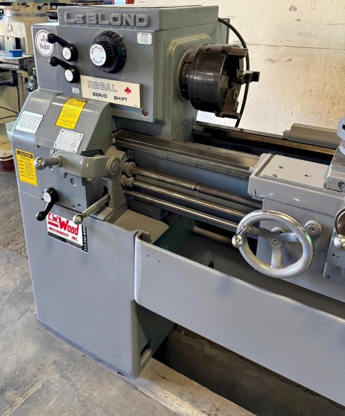 15&quot; x 54&quot; Leblond Regal Lathe, Servo-Shift 45-1800 RPM, 5 HP, Clean