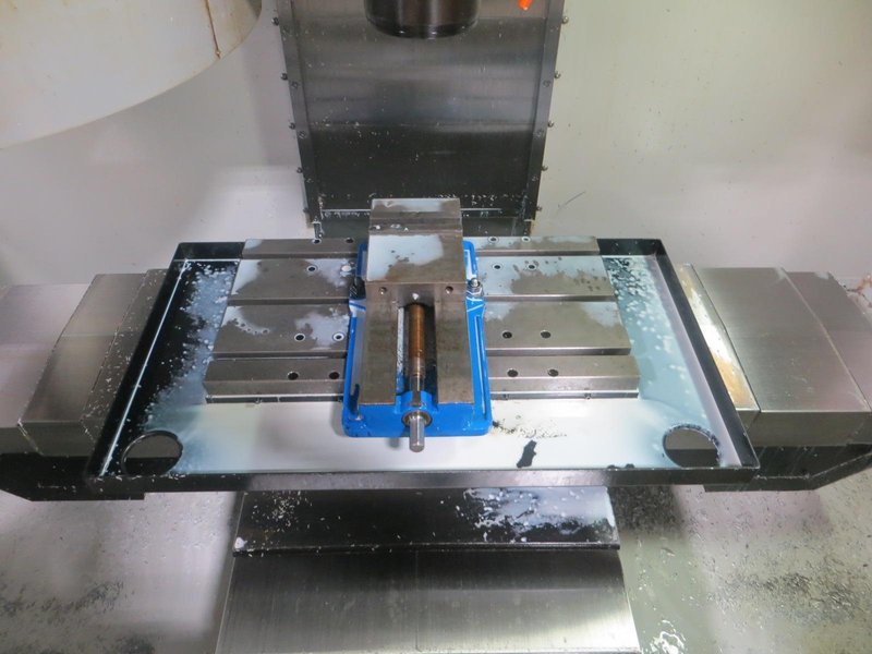 Haas VF-0 CNC Vertical Machining Center, Haas 32-Bit CNC Control, 4th Axis Drive, 20-Station Tool Changer, Programmable Coolant, Remote Jog Handle, Chip Auger - Auction Item