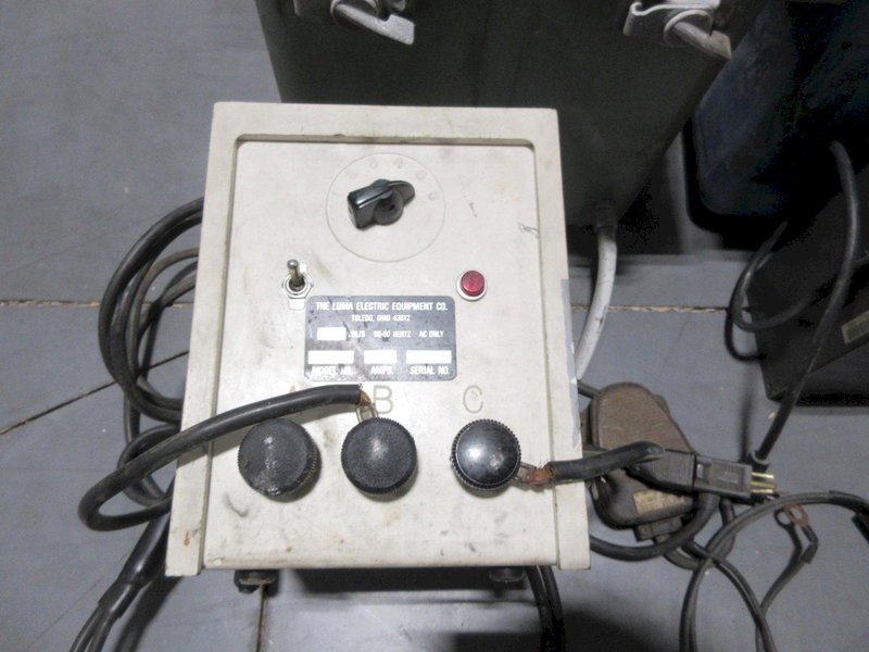 Electroplating Tanks (2) with Luma Electric Model 631 &amp; Nemic FS-300A-24 Power Supply- Auction Item
