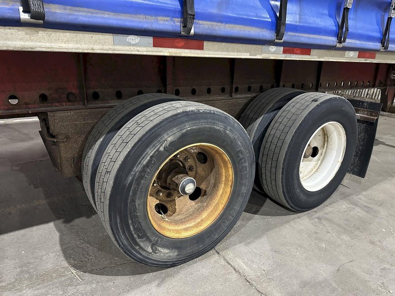 2007 X 53' UTILITY MFG  SLIDING CURTAIN-SIDE SEMI TRAILER: STOCK #19607