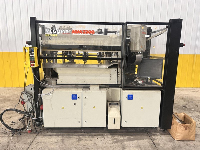 MEGOMAT MODEL #ASM3300 WIRE CUTTING &amp; PROCESSING MACHINE: STOCK #20097