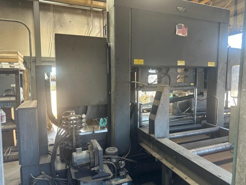 38 Ton AIDA‑America NC1‑350(2)E Gap Frame Stamping Press, 2006