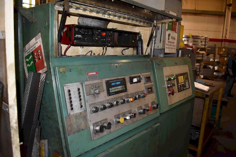 150 Ton Minster P2-150 High Speed Straight Side Press, 60&quot; x 40&quot; BA, 6&quot; STR, 4&quot; ADJ, 23&quot; SH, 0-120 SPM Vari