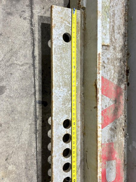 25 TON X 22’ LONG ARCHER STEEL SPREADER BAR / LIFTING BEAM: STOCK #22978