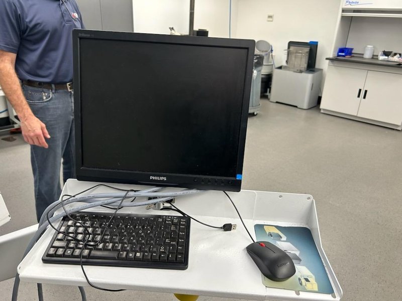 Trumpf TruMark Station 5000 Laser Engraving Machine, Trumpf 3000 Laser Head, 4&quot; Rotary Table, New 2013