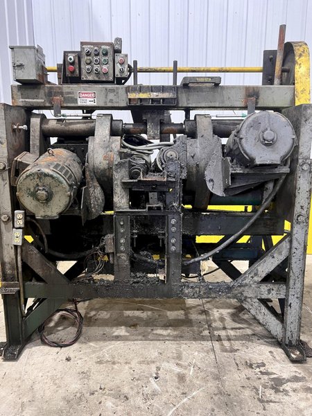 2" ROTARY 2-ROLL TUBE &amp; BAR STRAIGHTENER: STOCK #22571