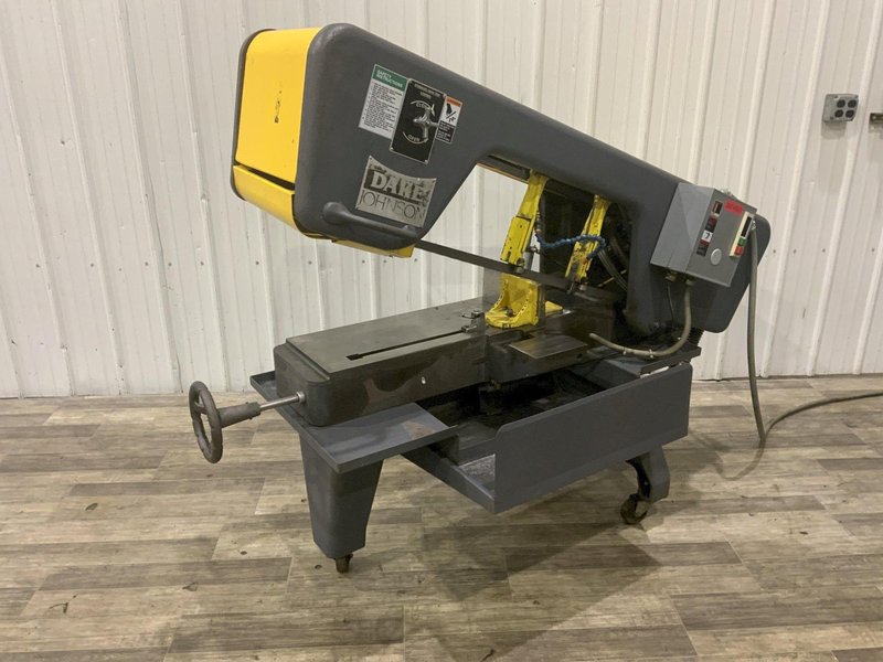10" X 18" DAKE MODEL #JH10 HORIZONTAL BAND SAW: STOCK #80761
