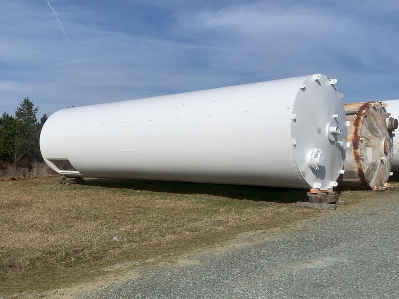 Used Silo, 12' x 48', Welded Steel, Qty. (2) Available, 4390 Cu Ft ea