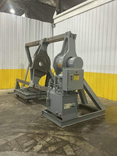 400 TON RODGERS  MODEL #1F400D-7214 HYDRAULIC HORIZONTAL INCLINED WHEEL PRESS: YOBRO 24526