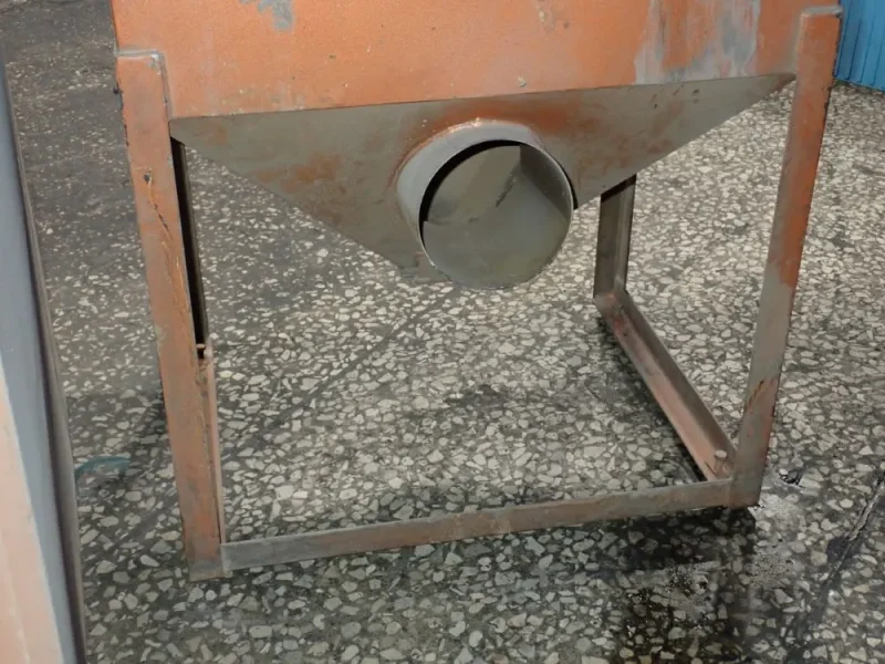 EMPIRE ABRASIVE BLASTING CABINET W/ DUST COLLECTOR  -  PF-3648