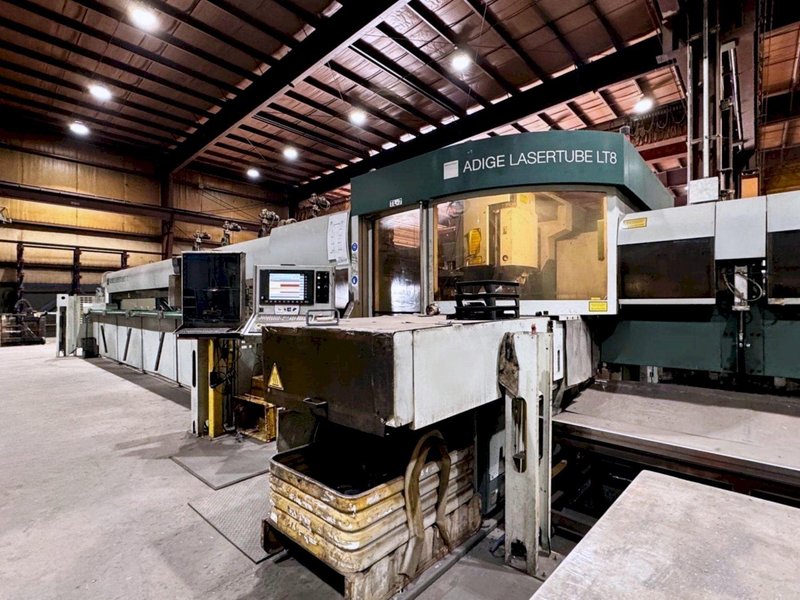 BLM LT8 2011 CO2 Tube Laser with Tilt (3D) Cutting