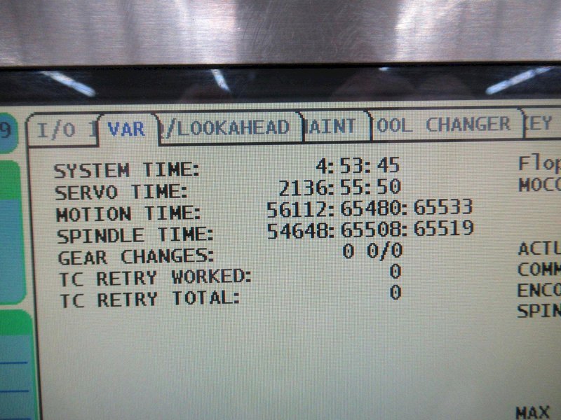 Haas VM-3 CNC Vertical Machining Center with 12,000 RPM CT-40 Spindle, 40 Station Side Mount Tool Changer, Probing, 1000 PSI TSC, High Speed Machining, Mist Collector,  Chip Auger.