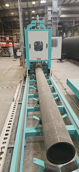 J&amp;K Tool Company JK1660 HDPE &amp; PVC Pipe Perforating Machine, 2021 – 4″-16″ Capacity