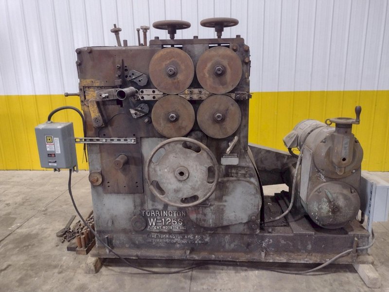 1/4&quot; TORRINGTON MODEL #W-125S SPRING COILER / COIL MAKING MACHINE: YOBRO #23837