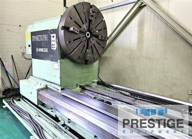 Hankook Dynaturn 1700 x 8000 CNC Heavy Duty Lathe