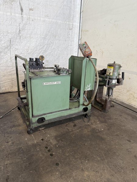 70 TON FRANKLIN HYDRAULIC C FRAME HYDRAULIC WEB PUNCH. STOCK # 0887225