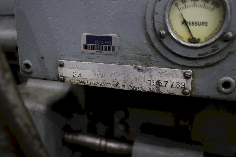 #3 WARNER &amp; SWASEY MODEL #2200  TURRET LATHE STK #76268
