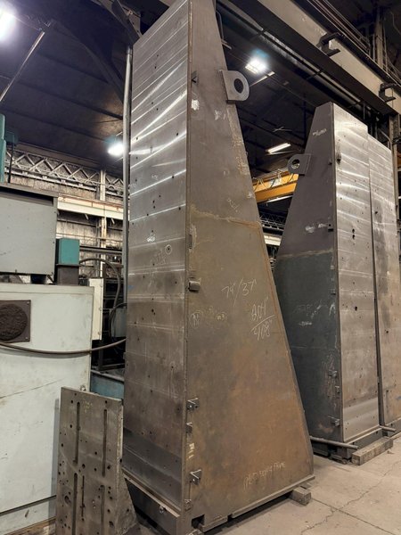 36" WIDE X 169" TALL ANGLE PLATE SET. STOCK #0433226