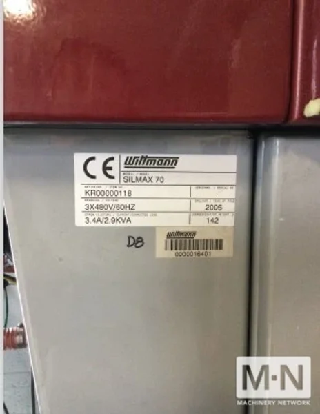WITTMANN MODEL DRYMAX 600 DRYER WITH 8 HOPPER BANK MFG 2005