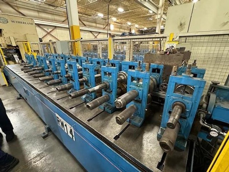 12 STAND X 2&quot; X 20&quot; PM ROLLFORMER. STOCK # 0900324.